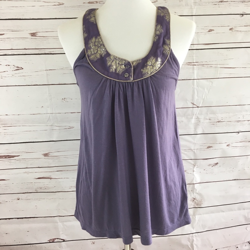 Ecote Urban Outfitters Embroidered Tank